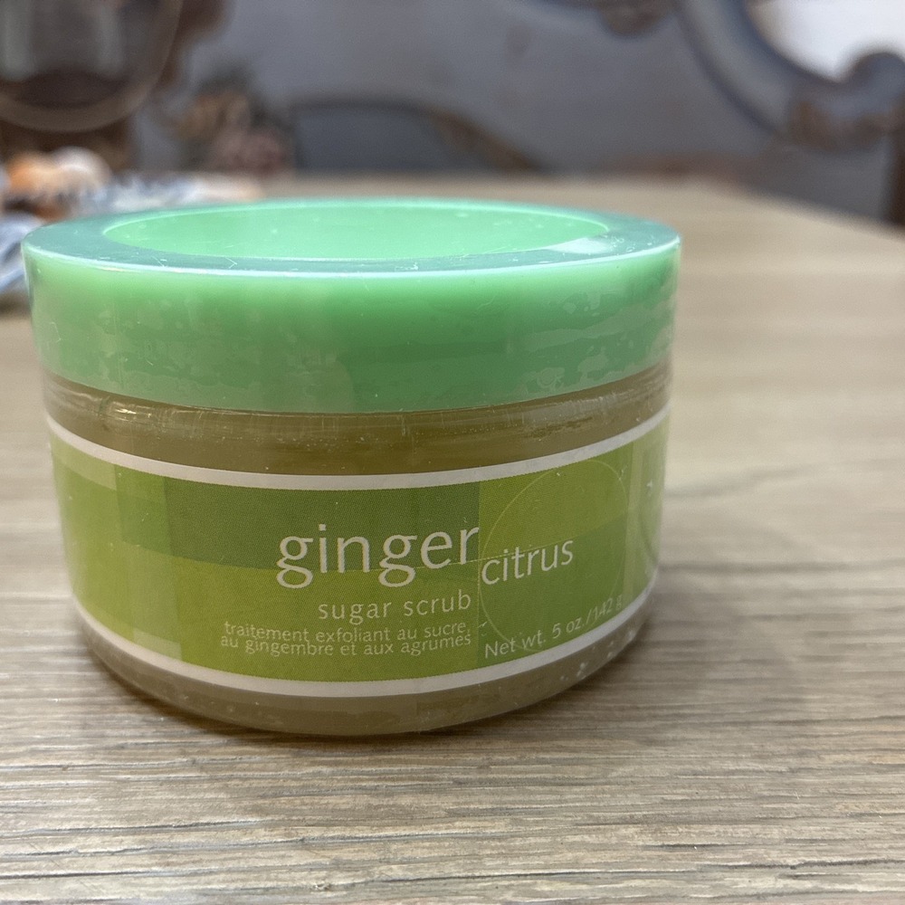 New Arbonne Ginger Citrus Sugar Scrub 5 oz Sealed Discontinued